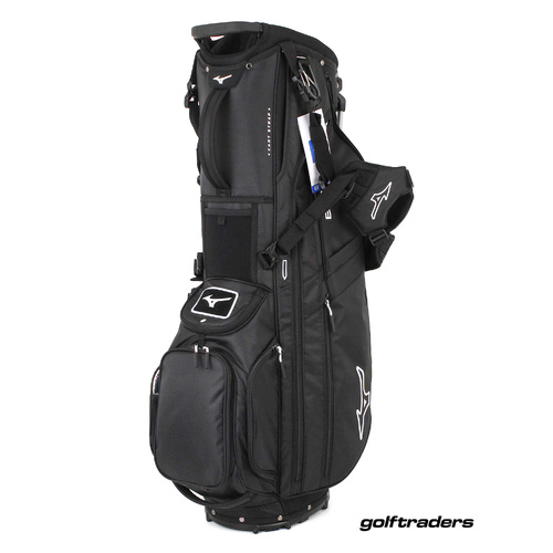Mizuno 2026 BR-DX Stand Bag - Black / White P374
