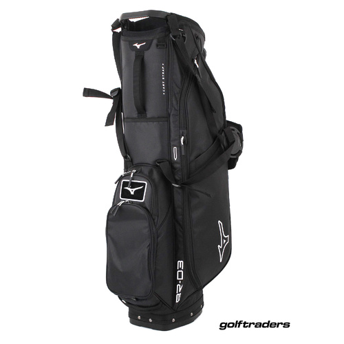 Mizuno 2026 BR-D3 Stand Bag - Black / White P397