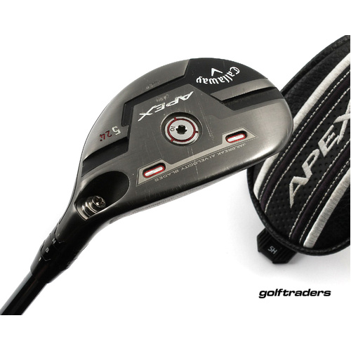 Callaway Apex 5 Hybrid 24º Graphite Regular Flex Cover New Grip P402