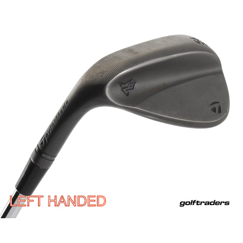 Taylormade Milled Grind 3 Black Sand Wedge 56.12 SB Steel Stiff Flex LH P418