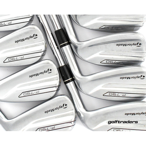 Taylormade 2019 P790 Forged Irons 4-PW, GW Steel Regular Flex New Grips P428
