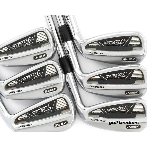 Titleist AP2 710 Forged Irons 5-PW Steel Stiff Flex New Grips P43