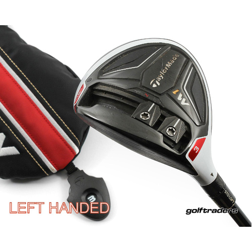 Taylormade M1 3 Fairway Wood 15º Graphite Regular Flex Cover Left Handed P433