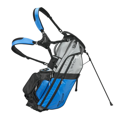 Mizuno 2026 BR-DX Stand Bag - Brilliant Blue / Grey P442