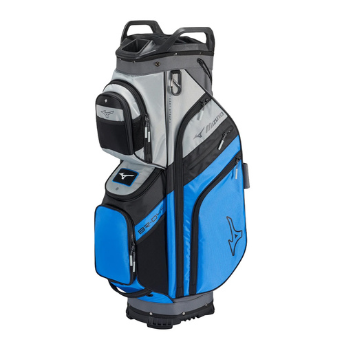 Mizuno 2026 BR-D4 Cart Bag - Brilliant Blue / Grey P443