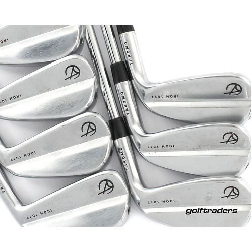 Takomo 101T Irons 4-PW Steel Stiff Flex P460