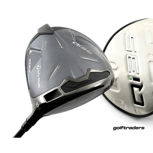Taylormade Qi35 Max Driver 10.5º Graphite Stiff Flex Cover New Grip P468