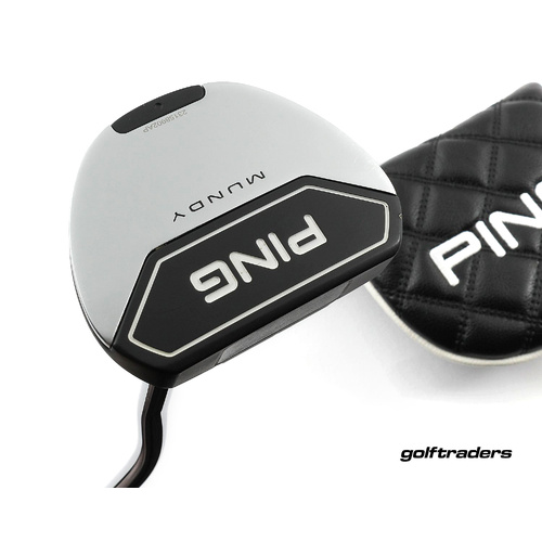 Ping Mundy Black Dot Milled Mallet Putter 34" Steel Cover P534