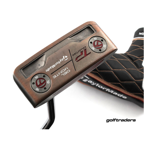 Taylormade TP Patina Del Monte Wide Blade Putter 34" Steel Cover P541