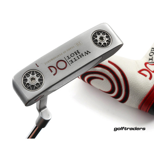 Odyssey White Hot OG #1 Blade Putter 34" Steel Cover New Grip P545