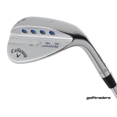 Callaway Jaws MD5 Platinum Chrome Lob Wedge 58.12 W Steel Stiff Flex P562
