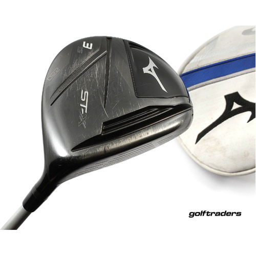 Mizuno ST-X 220 3 Fairway Wood 15º Graphite Stiff Flex Cover New Grip P57