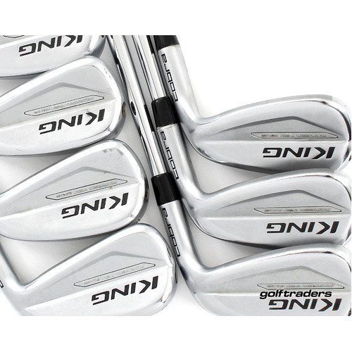 Cobra 2020 King Forged Tec One Length Irons 5-PW, GW Steel Stiff Flex M572