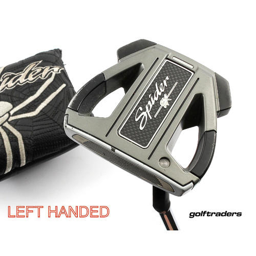 Taylormade Spider EX Platinum Slant Mallet Putter 35" Steel Cover LH P60