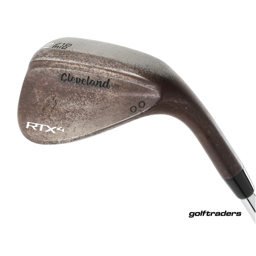 Cleveland RTX 4 Raw Gap Wedge 52.10 MID Steel Stiff Flex New Grip P619