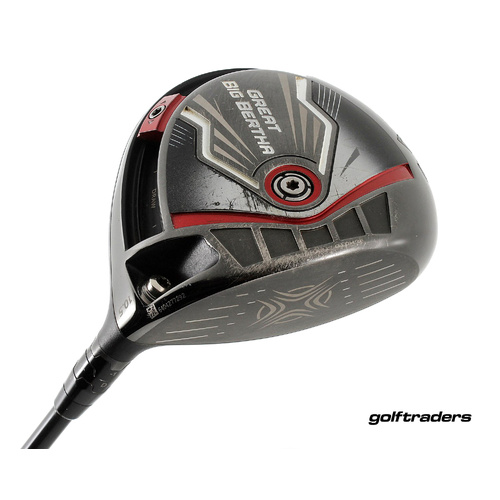 Callaway Big Bertha Driver 10.5º Graphite Regular Flex New Grip P62