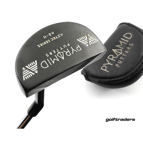 Pyramid Aztec Series AZ-II Mallet Putter 33" Steel Cover New Grip P625