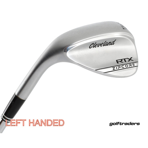 Cleveland RTX Zipcore Chrome Sand Wedge 56.10 MID Steel Wedge Flex LH P630