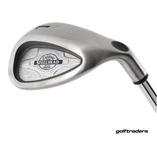 Callaway Big Bertha Steelhead X14 Lob Wedge 60º Steel Uniflex New Grip P649