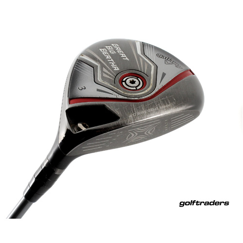 Callaway Big Bertha 3 Fairway Wood 15º Graphite Regular Flex New Grip P65
