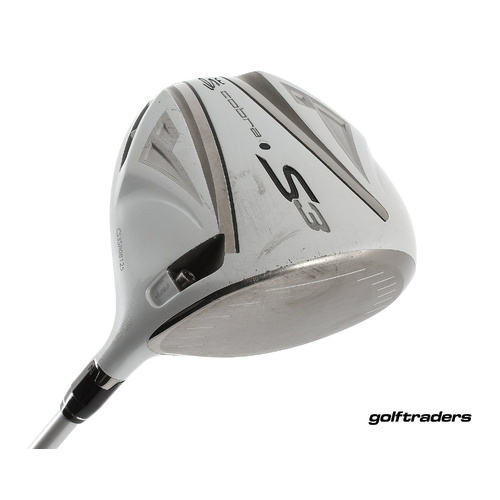 Cobra S3 White Driver 9.5º Graphite Stiff Flex New Grip P677
