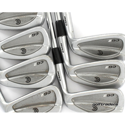 Cleveland CG2 Irons 4-PW Steel Stiff Flex New Grips +0.5" Longer P7