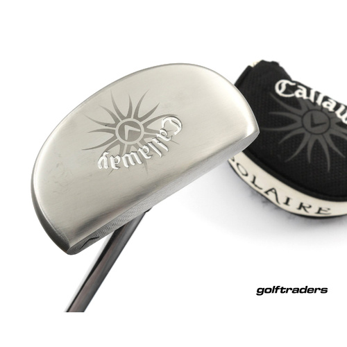 Callaway Solaire CS Mallet Putter 35" Steel Cover New Grip P74