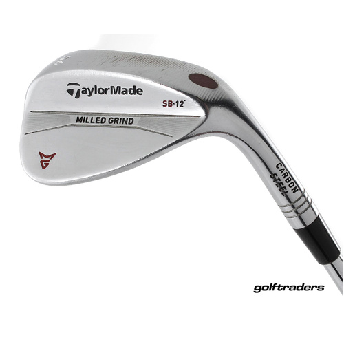 Taylormade Milled Grind Chrome Sand Wedge 56.12 SB Steel Wedge New Grip P757