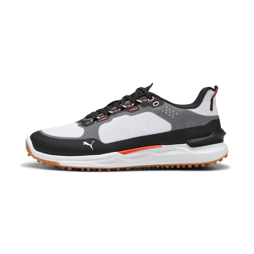 Puma Ignite Elevate X Golf Shoes - Black / White / Orange P768