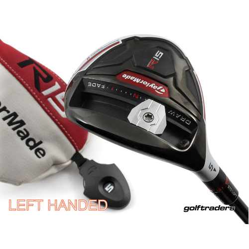 Taylormade R15 5 Fairway Wood 19º Graphite Stiff Regular Flex Cover LH P815