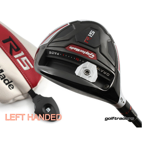 Taylormade R15 3 Fairway Wood 15º Graphite Stiff Regular Flex Cover LH P816
