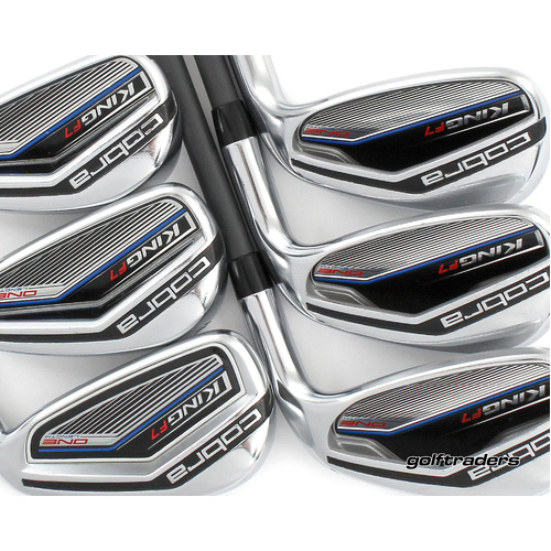 Cobra King F7 One Length Irons 5-PW Graphite Regular Flex P826