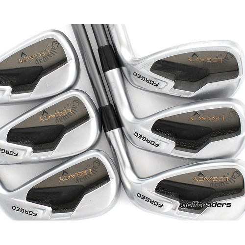 Callaway Legacy Forged Irons 5-PW Graphite Stiff Flex New Grips P827
