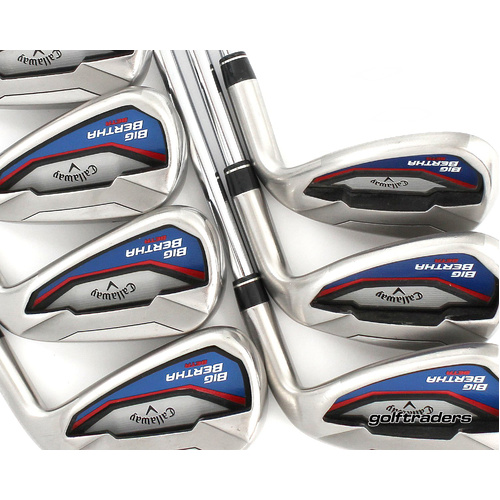 Callaway Big Bertha Beta Irons 5-PW, SW Steel Regular Flex P831
