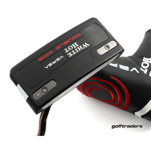Odyssey White Hot Versa Double Wide Blade Putter 34" Steel Cover P845
