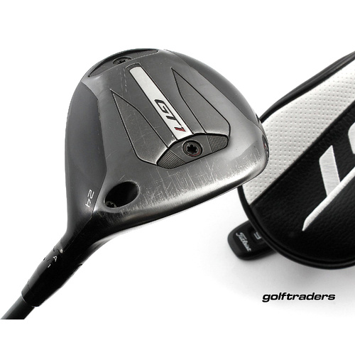 Titleist GT1 9 Fairway Wood 24º Graphite Stiff Flex Cover New Grip P865