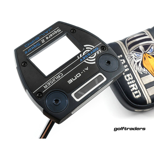 Odyssey Ai-One Cruiser Square to Square Jailbird Putter 38" Steel Cover P868