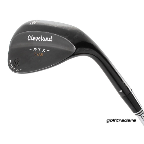 Cleveland RTX 588 Black Rotex 2.0 Lob Wedge 58.06 Steel Wedge New Grip P88