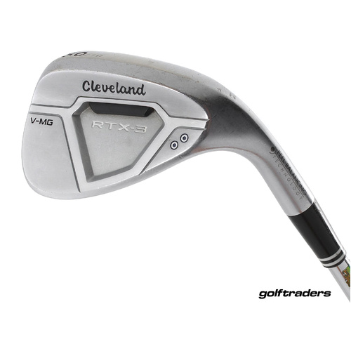 Cleveland RTX-3 V-MG Chrome Gap Wedge 50.10 Steel Wedge Flex P900