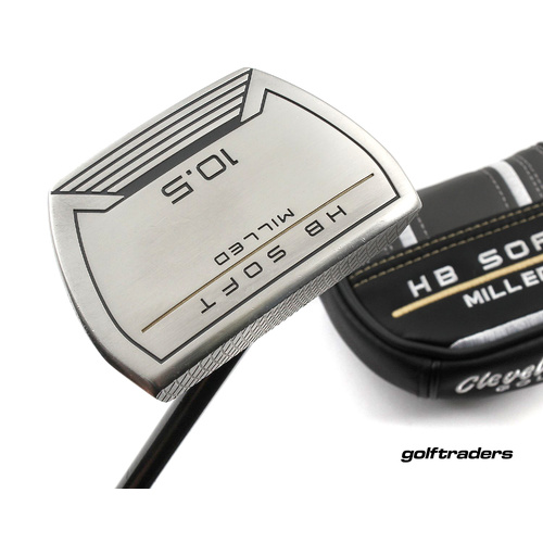 Cleveland HB Soft Milled 10.5 CS Putter 35" Graphite Cover New Grip P955