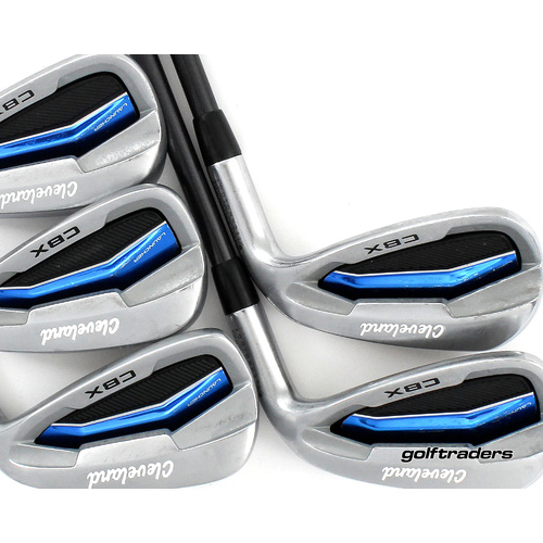 Cleveland Launcher CBX Irons 6-PW Graphite Regular Flex New Grips P964
