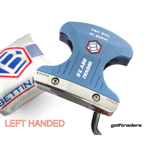 Bettinardi Inovai Rev 7.0 Spud Mallet Putter Steel 34" Cover Left Handed P97