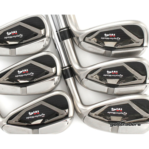 Taylormade M4 Irons 5-PW Steel Stiff Flex New Grips P995