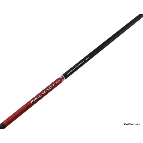 PROLAUNCH RED SC WOOD SHAFT 61 GRAM STIFF + ADAPTER & GRIP NEW SH4235