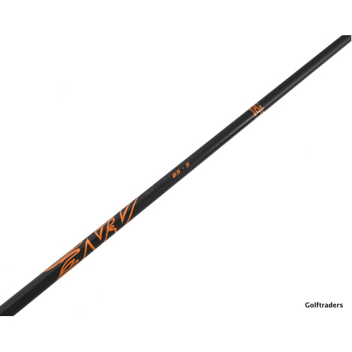 ALDILA NV 2KXV ORANGE WOOD SHAFT 65 GRAM STIFF + ADAPTER & GRIP NEW SH5039