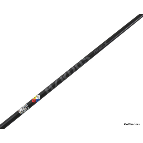 HZRDUS BLACK HAND CRAFTED WOOD SHAFT 85 GRAM X-STIFF + ADAPTER & GRIP SH5656
