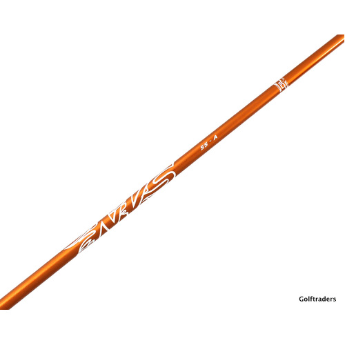 ALDILA NVS NXT ORANGE WOOD SHAFT 54 GRAM SENIOR + ADAPTER & GRIP NEW SH5666