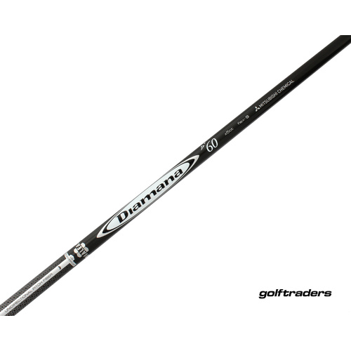 DIAMANA D+ 60 WHITE LIMITED WOOD SHAFT 61 GRAM STIFF + ADAPTER & GRIP SH5881 
