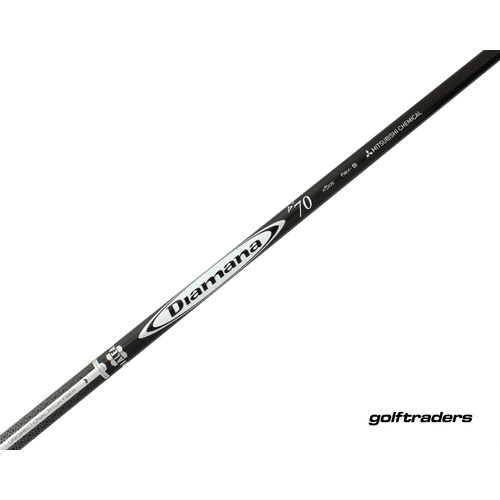 DIAMANA D+ 70 WHITE LIMITED WOOD SHAFT 70 GRAM STIFF + ADAPTER & GRIP SH5882